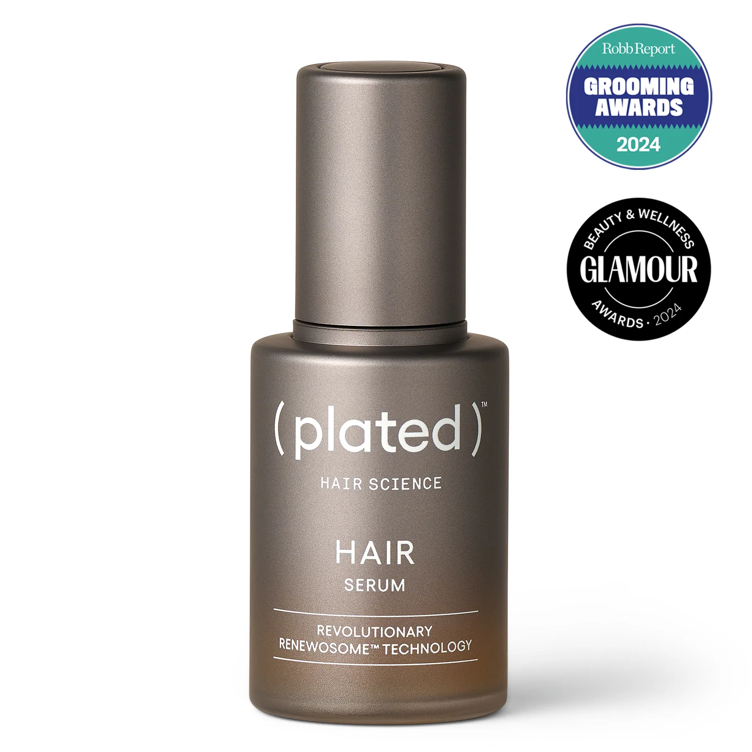plated hair serum